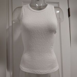 Michael Stars Kira Crinkle Stretch Tank L